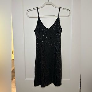 Sparkly mini dress